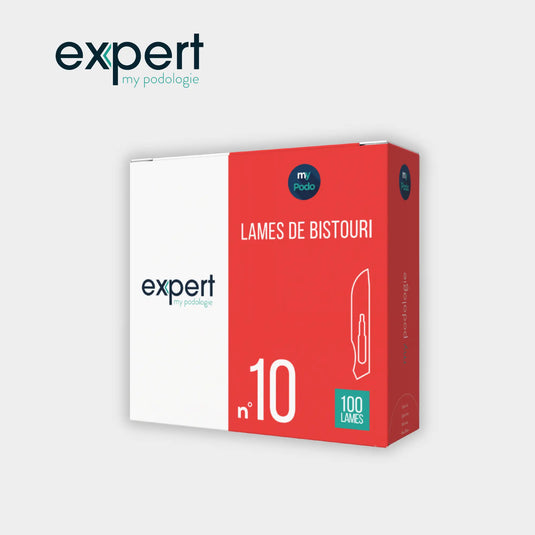 100 Lames de bistouri stériles - Expert by My Podologie Expert 