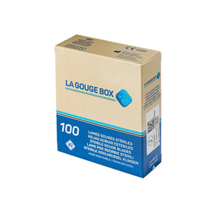 100 Sterile Gouge Blades - La Gouge Box Coblentz Medical 