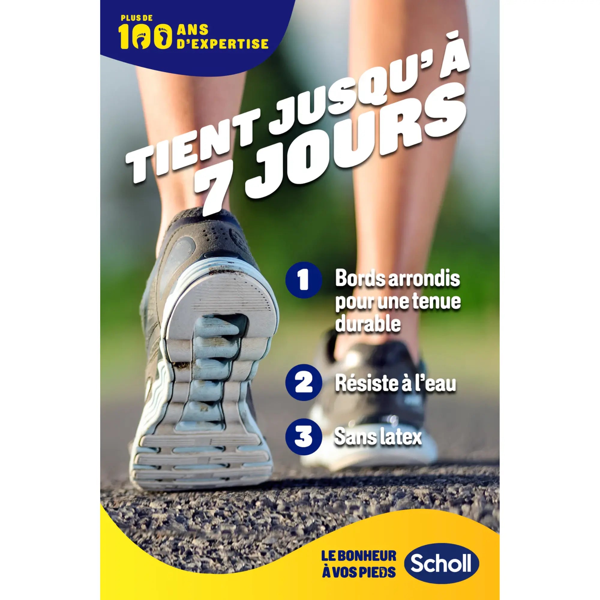 5 Pansements Hydrocolloïdes Talons - Grand Format pour Ampoules - Scholl Scholl 