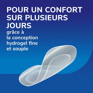 6 Pansements Ovales Transparents en Hydro-Gel pour Ampoules - Dr. Scholl's Scholl 