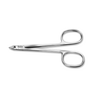 Straight cut scissors - Length: 10 cm - Cutting edge: 8 mm - Ruck
