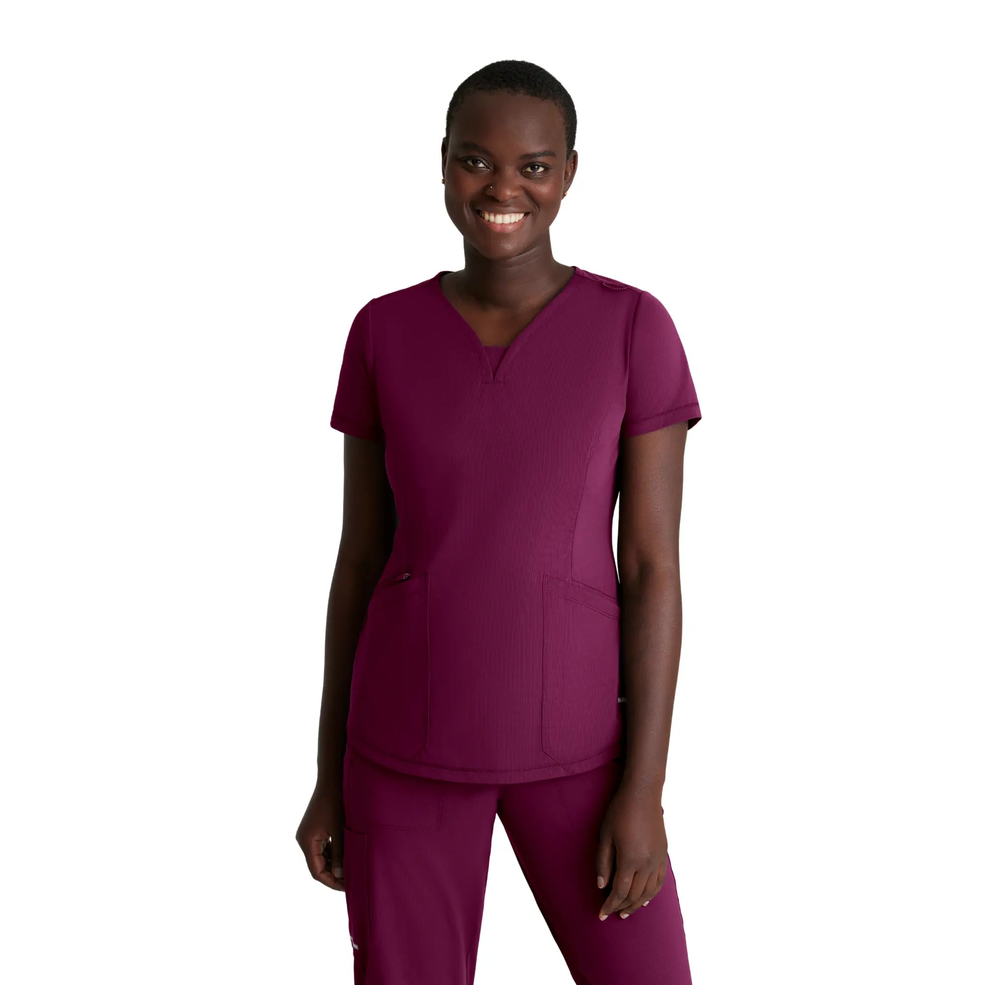 Amya - Tunique Col V - Femme - Skechers Slip-ins SKECHERS SLIP-INS KNITS  Bordeaux / XL