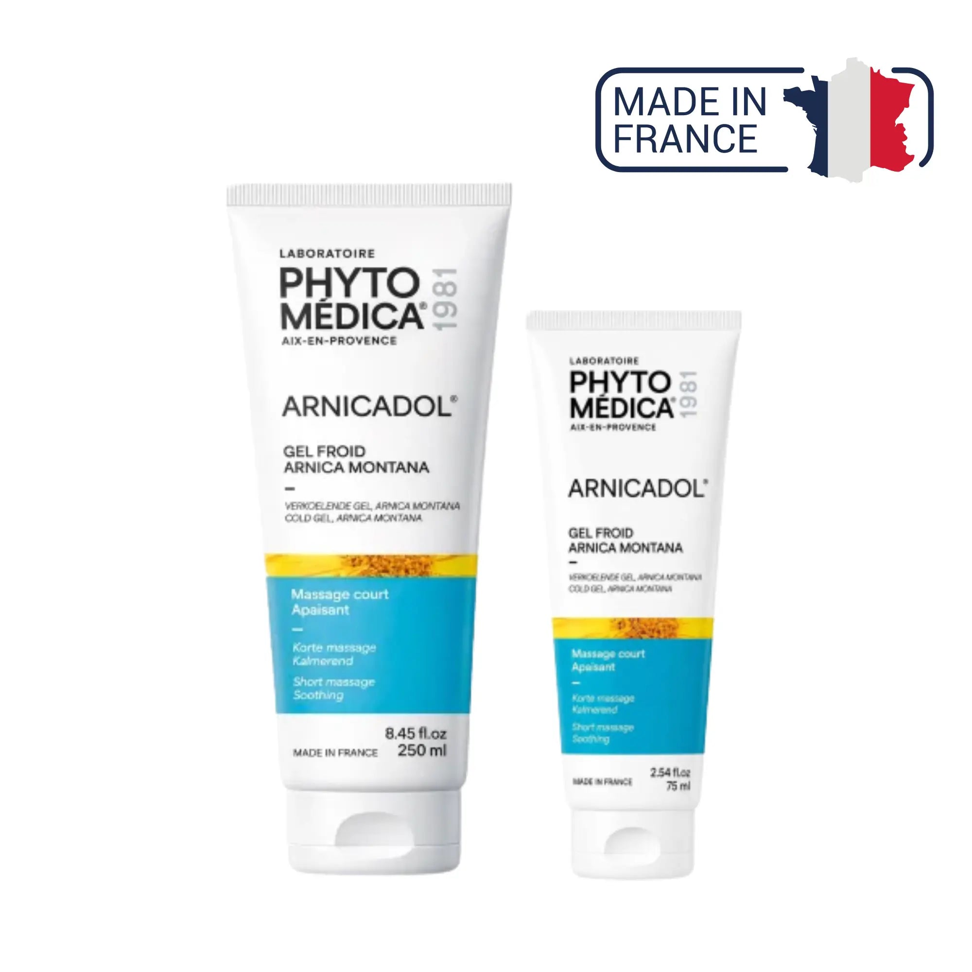 Arnicadol® - Gel réfrigérant - deux contenances - Phytomedica Laboratoires Phytomedica 