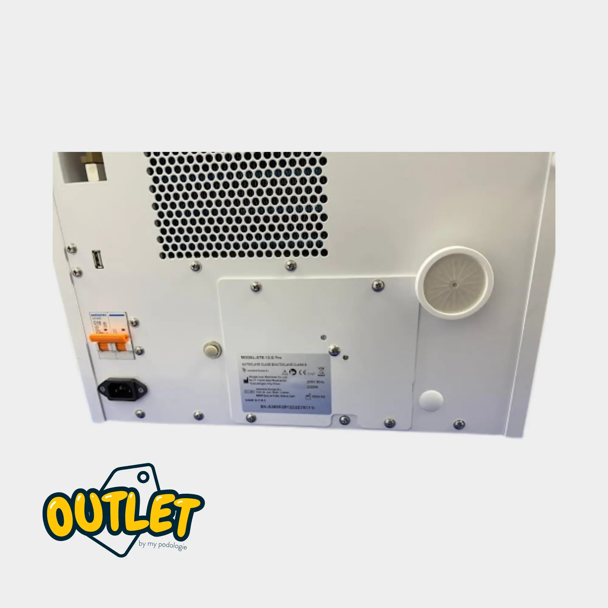Autoclave blanc 12 Litres Classe B avec USB et imprimante intégrée - 338 cycles // Reconditionné Icanclave Autoclaves 