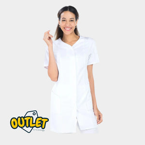 Blouse femme - Taille XL - My Blouse // Fin de série My Podologie  Clémence - sergé blanc