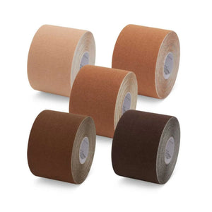 Boîte de 5 rouleaux de Bande adhésive élastique - My Skin Mix - 5cm x 5m  - 5 couleurs peau - K-Tape K-Tape 