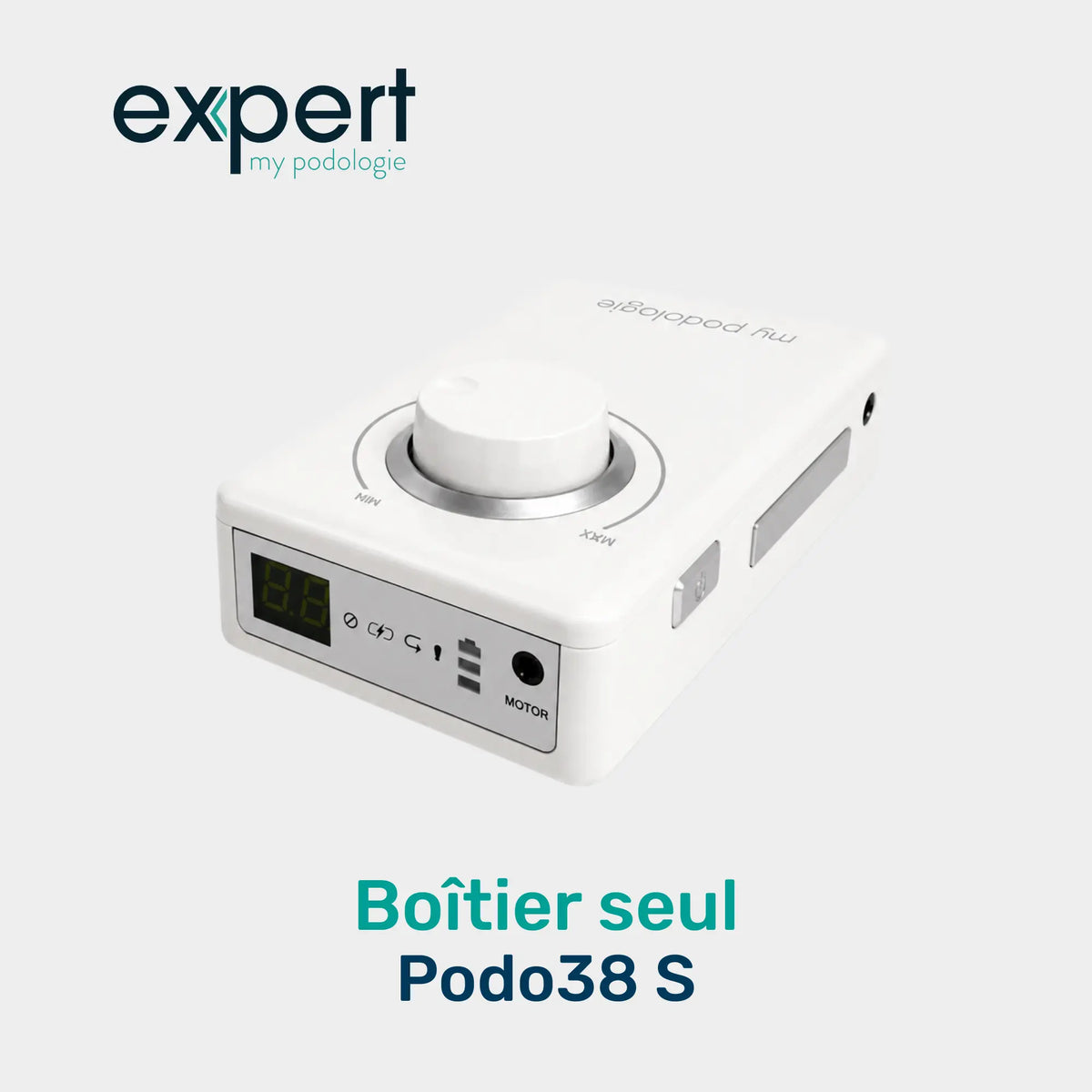 Boîtier Micromoteur portable PODO38S seul - Blanc Expert 