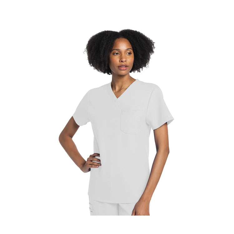 Capbreton - Tunique médicale - Col V - Unisexe - Cherokee Cherokee Authentic Workwear  Blanc / 3XL