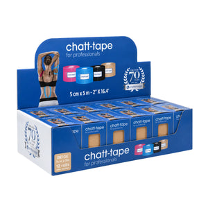 Chatt-tape - Bande adhésive élastique - 5cm x 5m - 4 couleurs - Chattanooga® Chattanooga 