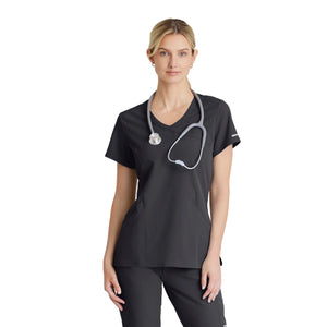Reliance Top - Haut médical avec col croisé - Femme - Skechers SKECHERS