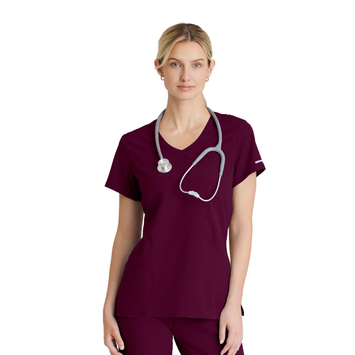 Reliance Top - Haut médical avec col croisé - Femme - Skechers SKECHERS