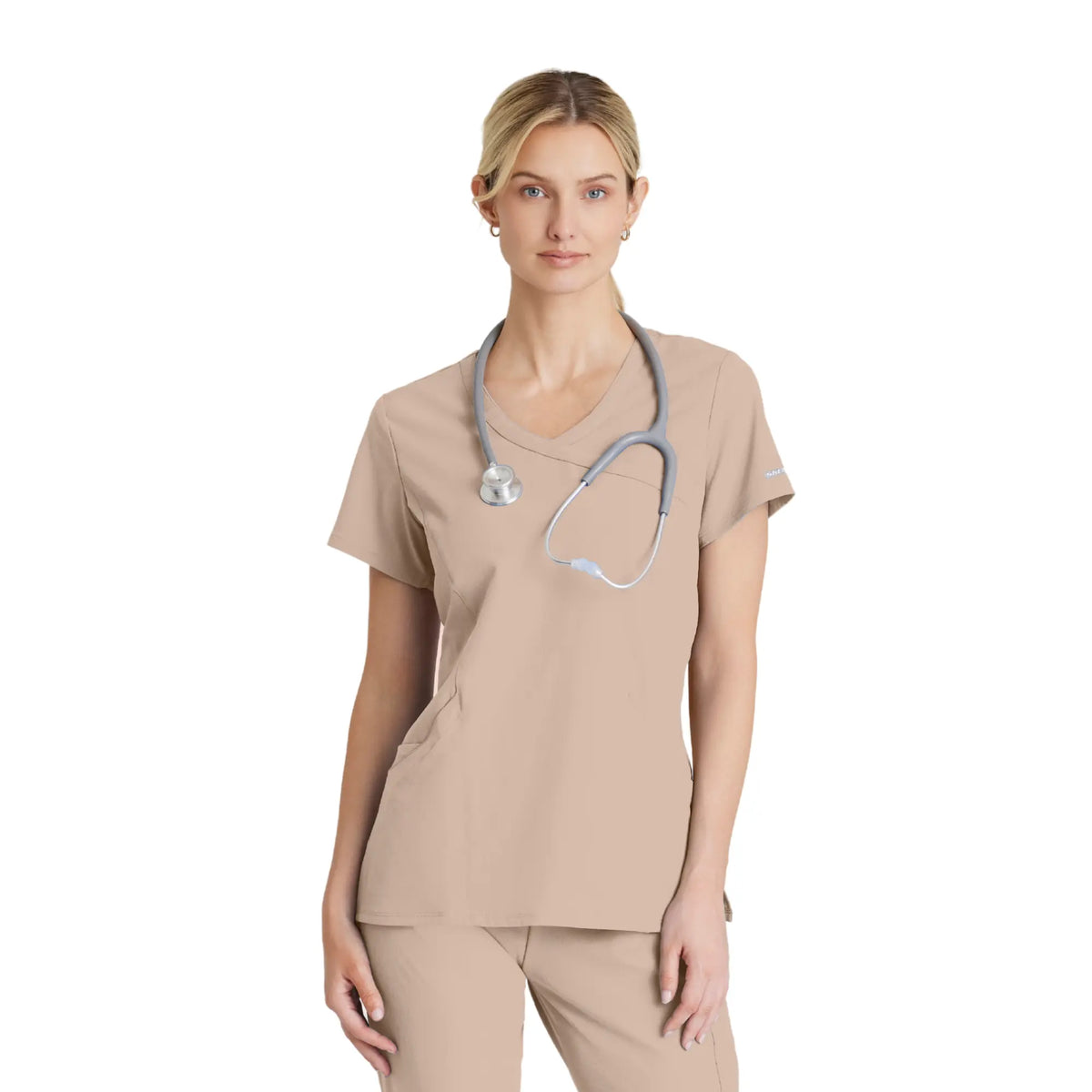Reliance Top - Haut médical avec col croisé - Femme - Skechers SKECHERS