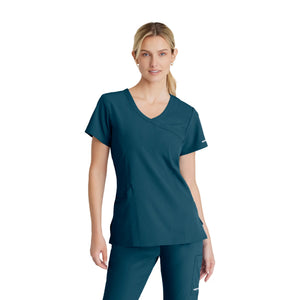 Reliance Top - Haut médical avec col croisé - Femme - Skechers SKECHERS