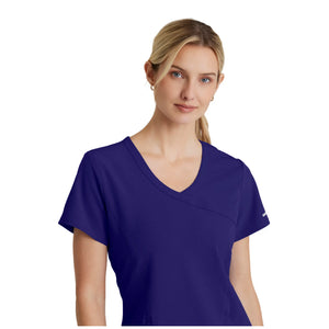 Reliance Top - Haut médical avec col croisé - Femme - Skechers SKECHERS