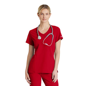 Reliance Top - Haut médical avec col croisé - Femme - Skechers SKECHERS