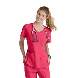 Elva - Tunique col V - Femme - Skechers SKECHERS  Rose / XL