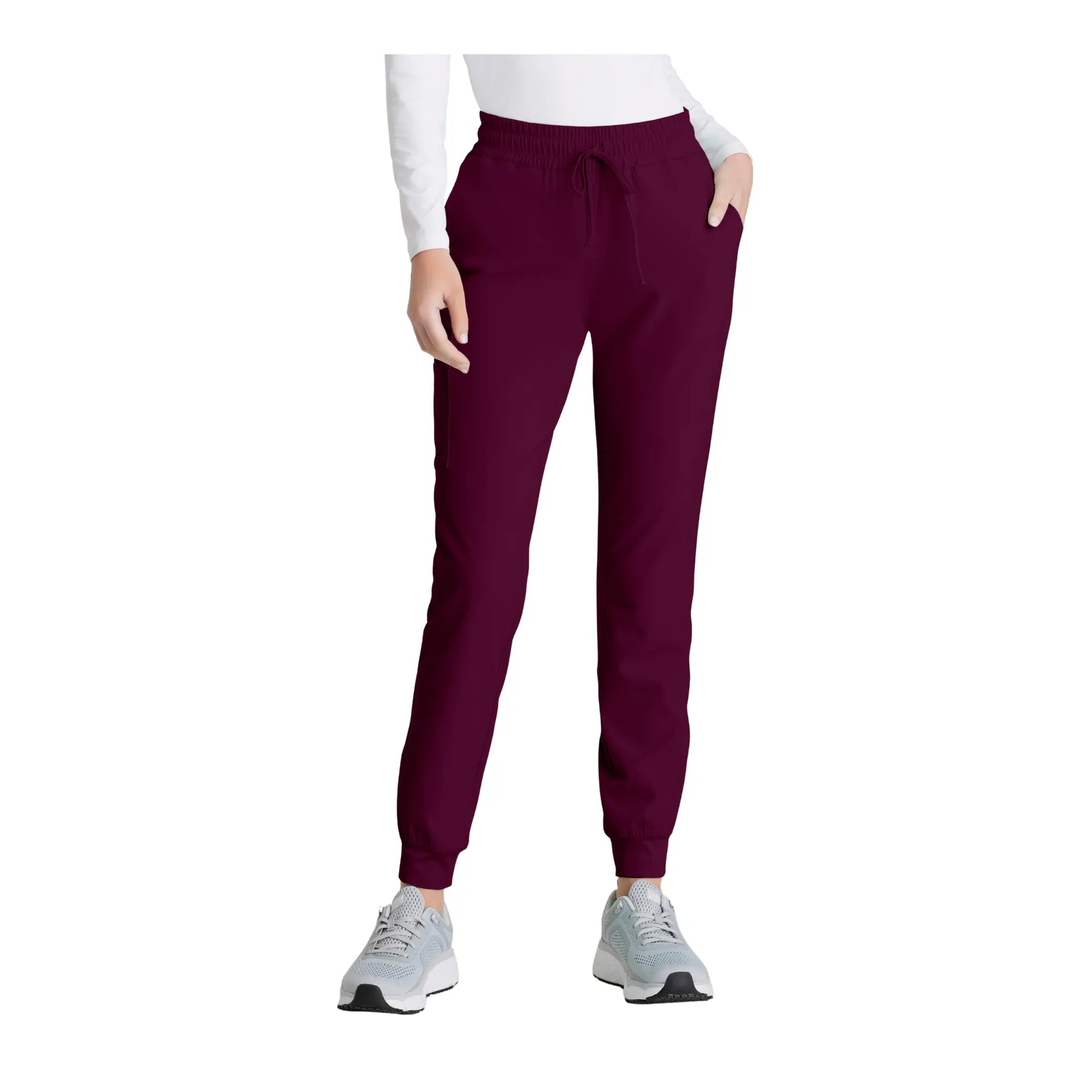 Elym - Jogging avec cordon de serrage - Femme - Skechers SKECHERS  Bordeaux / XL