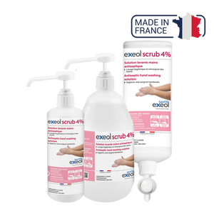 Exeol scrub 4% antiseptic soap - Sodel Exeol 