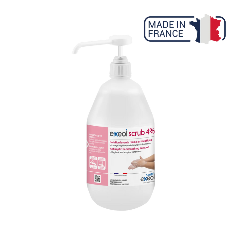 Exeol scrub 4% antiseptic soap - Sodel Exeol 