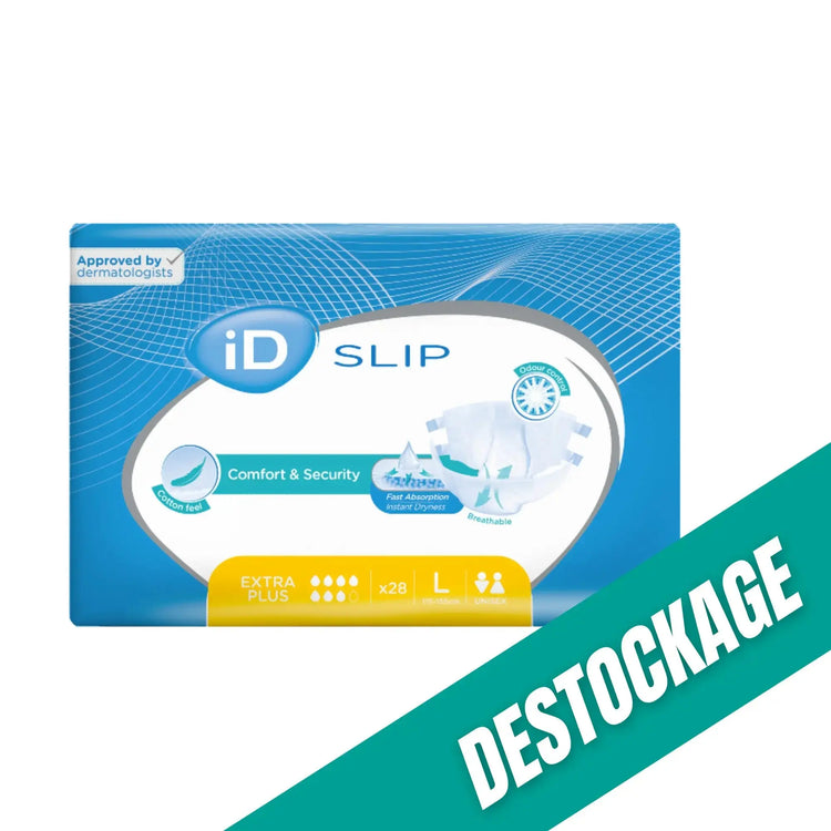 ID Slip - Couches adultes - Tailles & Absorptions Variées // Destockage - My Médical