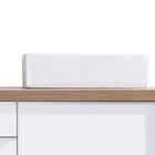 Square sink - Ceramic - Ruck