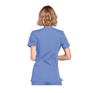 Limoges - Tunique médicale - Effet cache-coeur  - Manches courtes - Femme - Cherokee Cherokee Authentic Workwear 