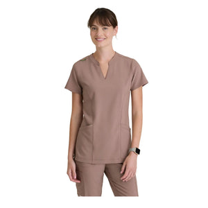 Louisa - Notched collar tunic - Women - Grey’s Anatomy Evolve Grey’s Anatomy 