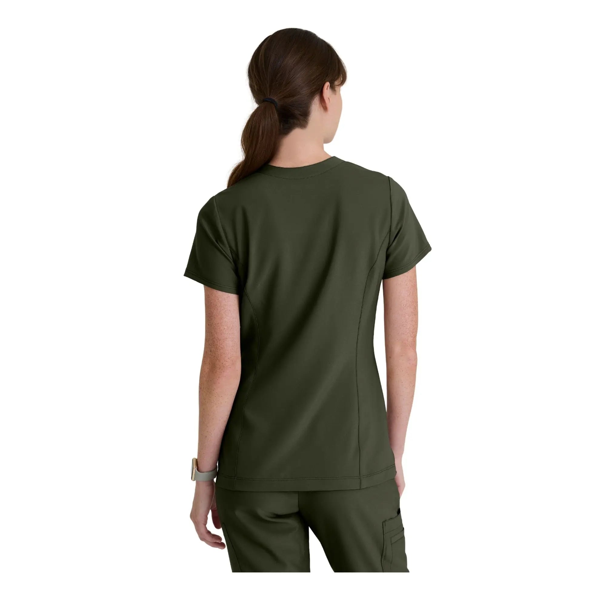 Louisa - Notched collar tunic - Women - Grey’s Anatomy Evolve Grey’s Anatomy 