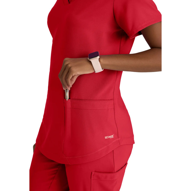 Luma - Tunique col V - Femme - Grey’s Anatomy Evolve Grey’s Anatomy 