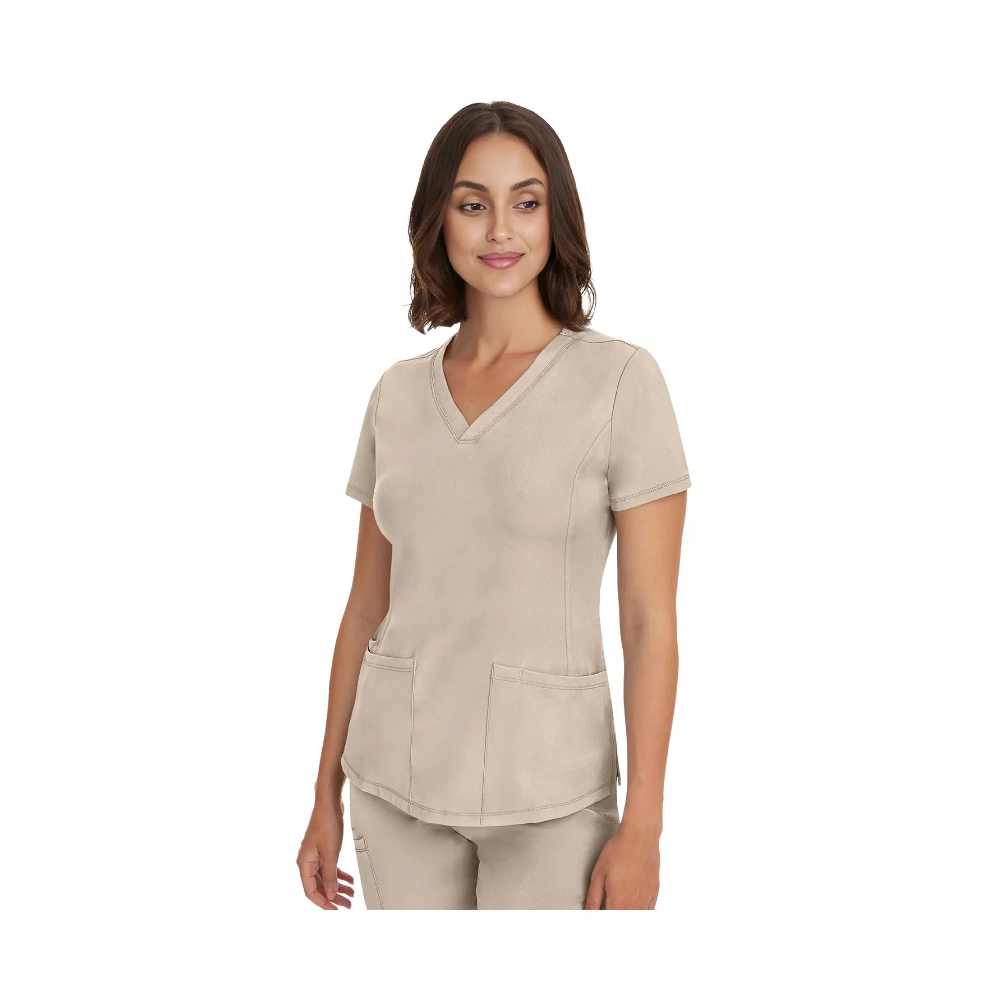 Monique - Tunique médicale - Col V - Femme - Healing Hands - 1 Healing Hands 