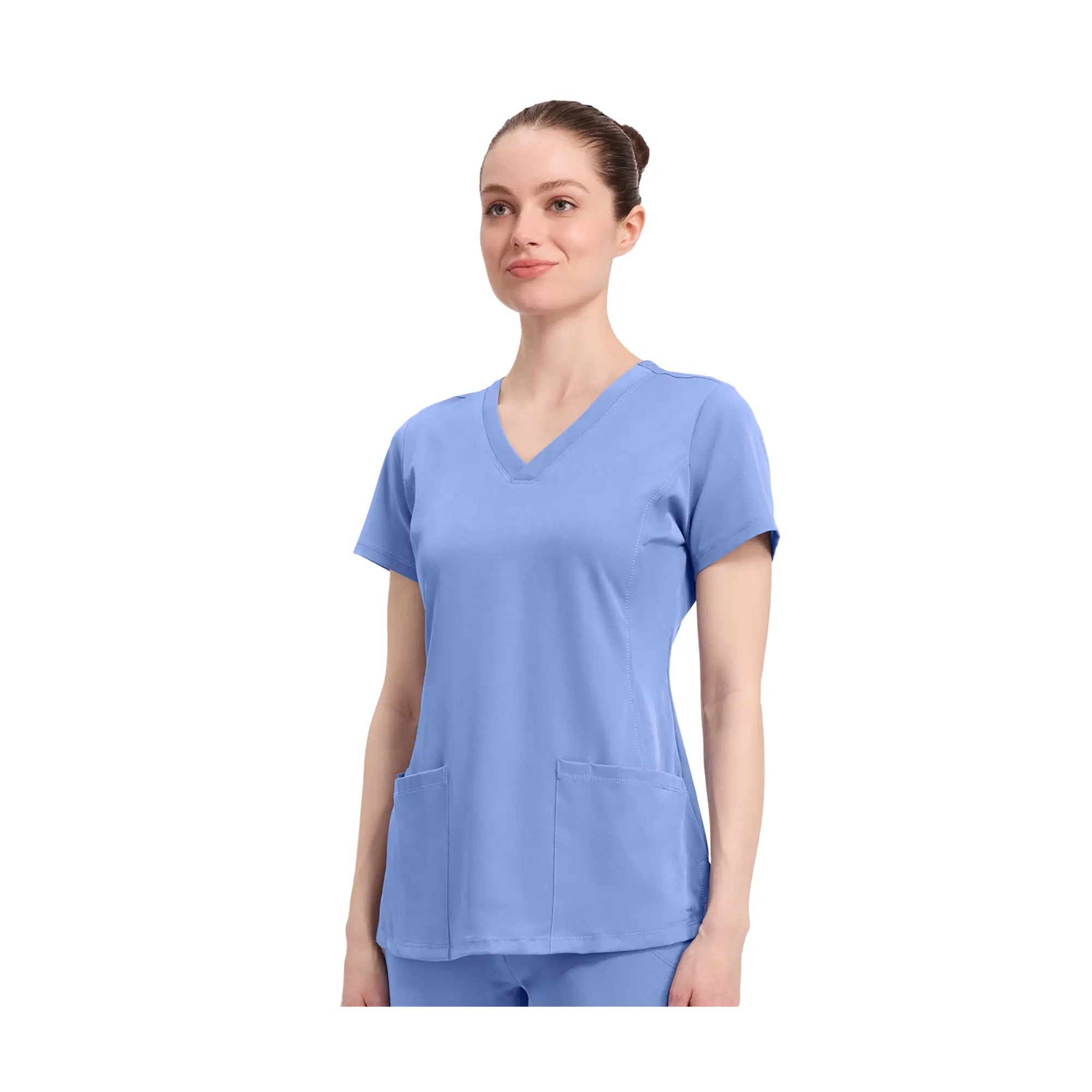 Monique - Tunique médicale - Col V - Femme - Healing Hands - 1 Healing Hands 