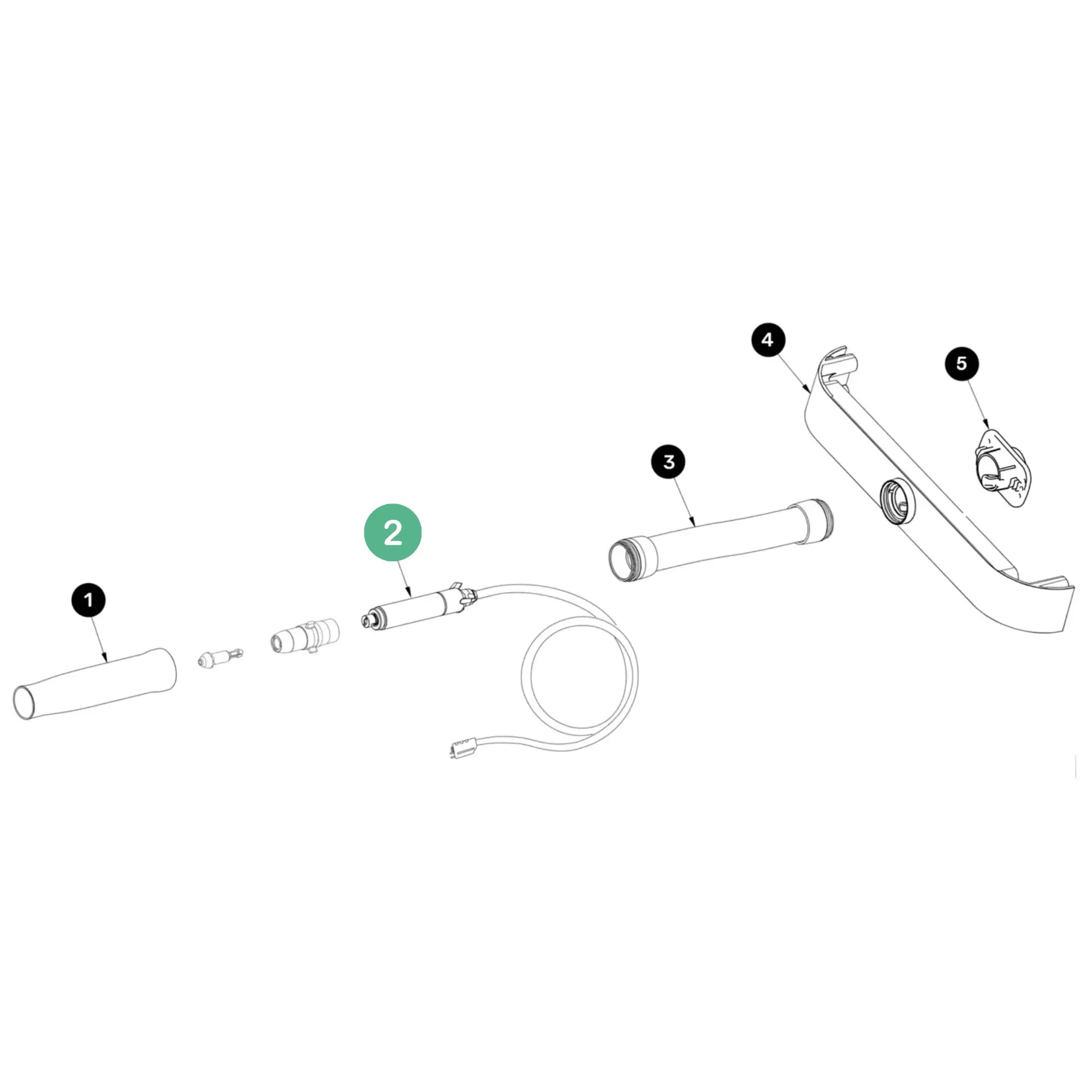 Moteur de Pièce à Main avec câble - Podolog Nova Pro Ruck 