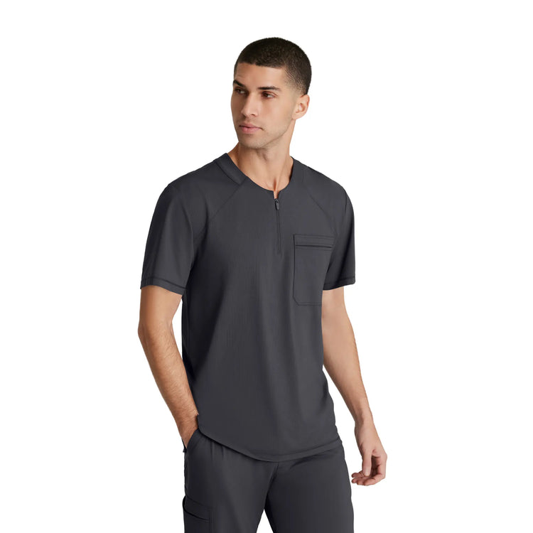 Néo - Tunique col rond à fermeture éclair - Homme - Skechers Slip-ins SKECHERS SLIP-INS KNITS  Gris Anthracite / XL