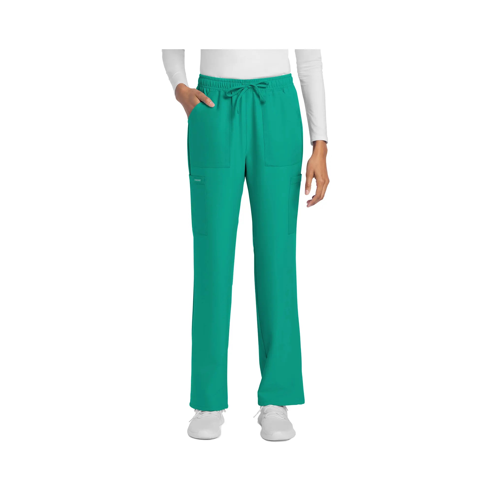 Saint-Malo - Pantalon jambes droites à cordon de serrage - Femme - Cherokee Cherokee Authentic Workwear 