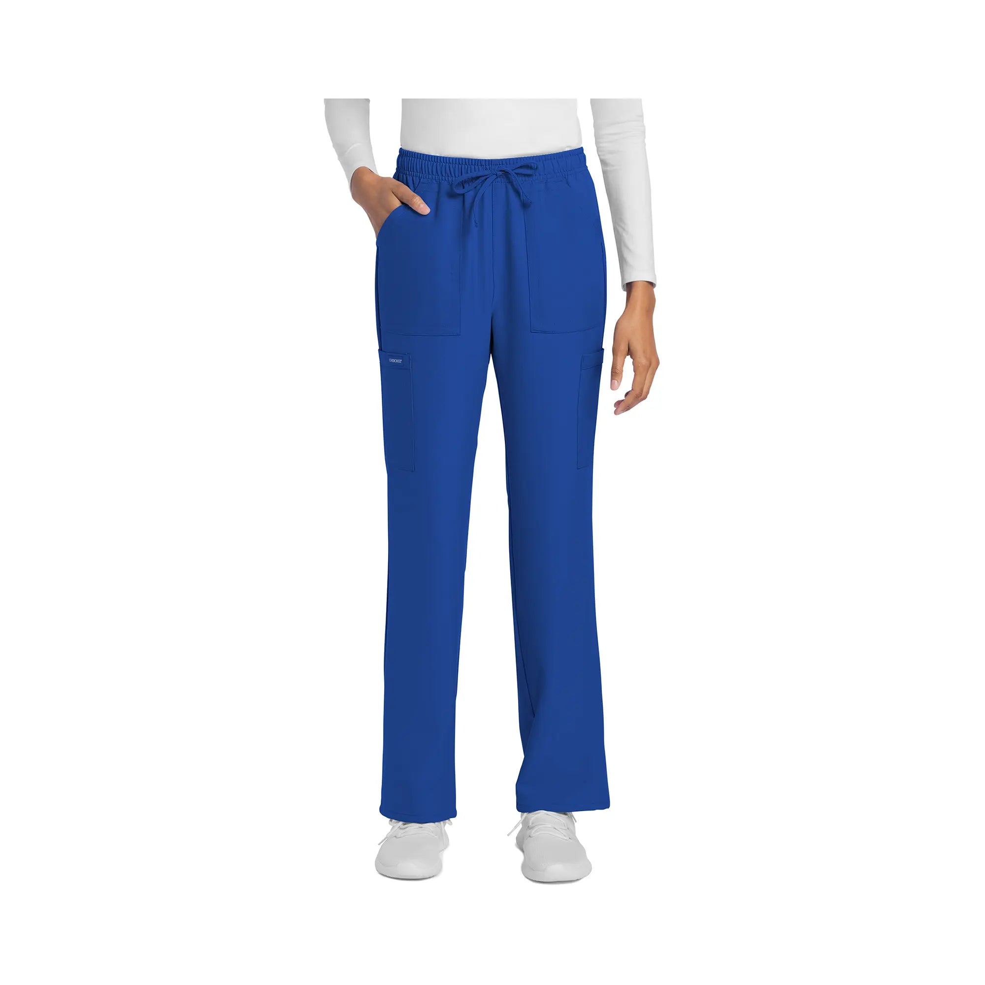 Saint-Malo - Pantalon jambes droites à cordon de serrage - Femme - Cherokee Cherokee Authentic Workwear 