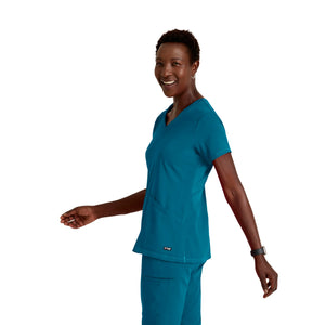 Serena - Tunique col V - Femme - Grey’s Anatomy Stretch Grey’s Anatomy 