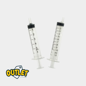 Seringues 3 Pièces - Différentes contenances - Luer Lock // Destockage Euromédis 