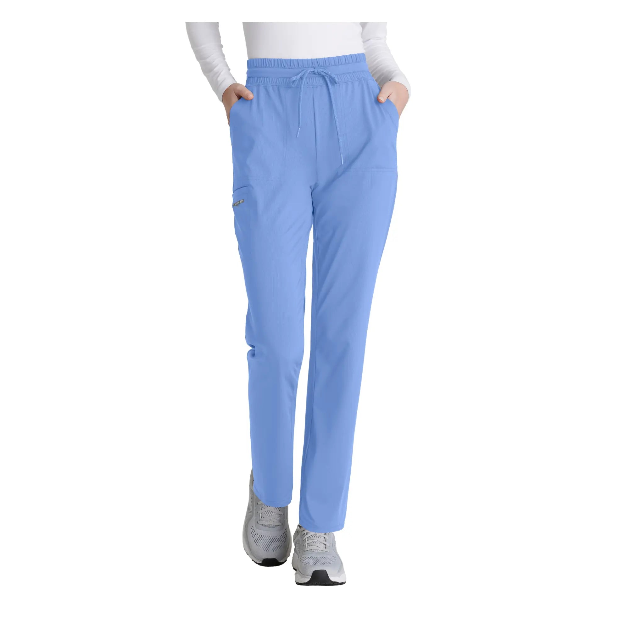 Sydney - Pantalon médical droit - Femme - Skechers Slip-ins Knits SKECHERS SLIP-INS KNITS  Bleu Ciel / XL