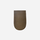 Latex and sawdust heel pad - Shore 80-85 - 5 mm - 5 pairs - Brown