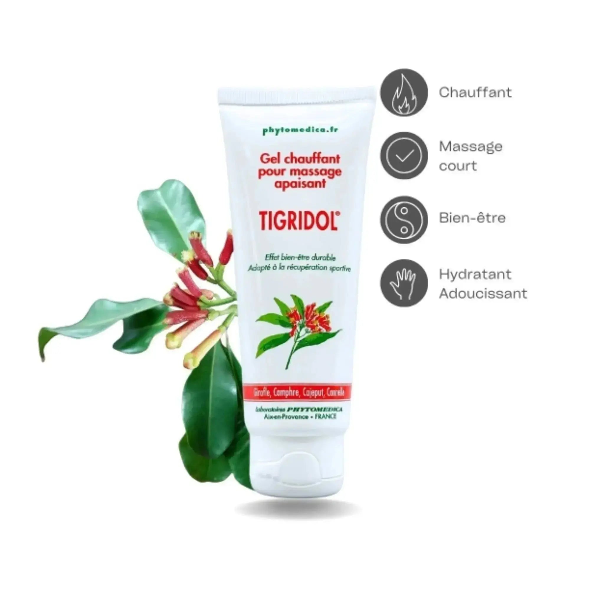 Soothing and warming gel - Tigridol® - 2 capacities - Phytomeda Laboratoires Phytomedica 
