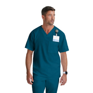 Toronto - Tunique col V croisé - Homme - Grey’s Anatomy Grey’s Anatomy  Bleu Bahamas / XL